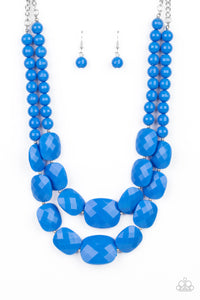 Resort Ready Paparazzi Blue Necklace