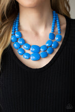 Load image into Gallery viewer, Resort Ready Paparazzi Blue Necklace