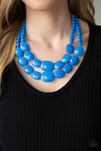 Resort Ready Paparazzi Blue Necklace