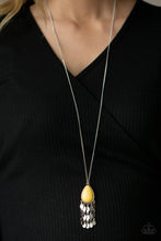 Load image into Gallery viewer, Musically Mojave Paparazzi Yellow Necklace