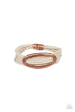 Load image into Gallery viewer, Corded Couture Paparazzi White Bracelet