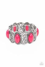 Load image into Gallery viewer, POP, Skip, and a Jump Paparazzi Pink Bracelet