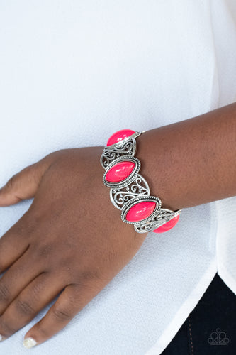 POP, Skip, and a Jump Paparazzi Pink Bracelet