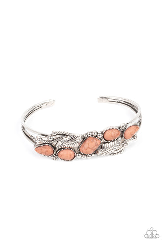 Cottage Living Paparazzi Brown Bracelet
