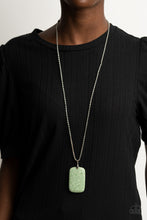 Load image into Gallery viewer, Fundamentally Funky Paparazzi Green Stone Necklace