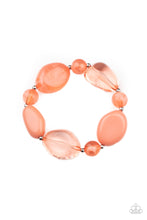 Load image into Gallery viewer, I Need a STAYCATION Paparazzi Orange Bracelet