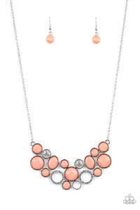 Extra Eloquent Paparazzi Orange Necklace