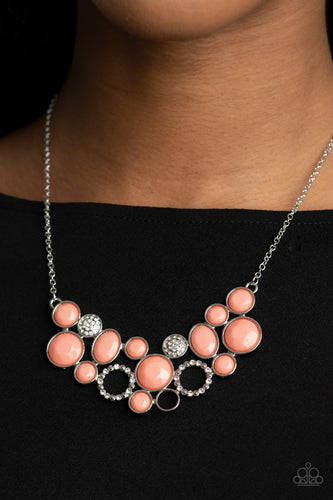 Extra Eloquent Paparazzi Orange Necklace