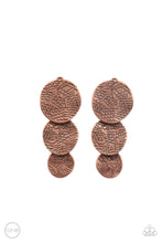 Load image into Gallery viewer, Ancient Antiquity Paparazzi Copper Earrings