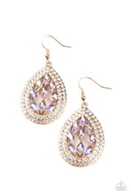 Load image into Gallery viewer, Encased Elegance Paparazzi  Gold Bling Earrings