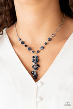 Load image into Gallery viewer, Cosmic Charisma Paparazzi Blue Necklace