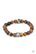 Load image into Gallery viewer, ZEN Commandments Paparazzi Brown Urban Bracelet