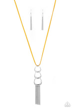 Load image into Gallery viewer, Industrial Conquest Paparazzi Yellow Necklace