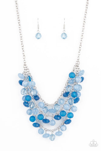Fairytale Timelessness Paparazzi Blue Necklace