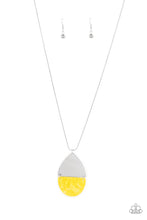 Load image into Gallery viewer, Rainbow Shores Paparazzi Yellow Necklace