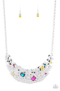 Fabulously Fragmented Paparazzi Multi Necklace