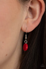 Load image into Gallery viewer, Emblazoned Era Paparazzi Red Bead Necklace