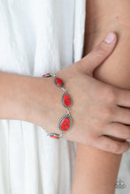 Load image into Gallery viewer, Elemental Exploration Paparazzi Red Bracelet