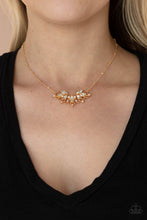 Load image into Gallery viewer, Deluxe Diadem Paparazzi Gold Necklace