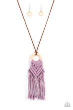 Load image into Gallery viewer, Crafty Couture Paparazzi Purple Necklace