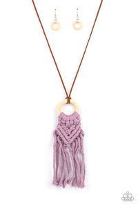 Crafty Couture Paparazzi Purple Necklace