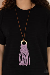 Crafty Couture Paparazzi Purple Necklace