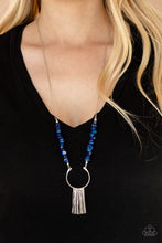 Load image into Gallery viewer, With Your ART and Soul Paparazzi Blue Necklace