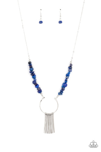 With Your ART and Soul Paparazzi Blue Necklace