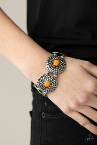 Prismatic Prowl Paparazzi Orange Bracelet