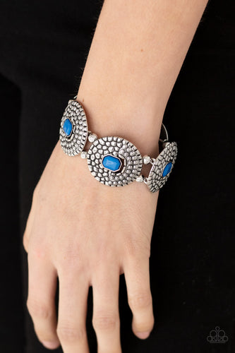 Prismatic Prowl Paparazzi Blue Bracelet