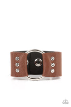 Load image into Gallery viewer, Moto Mayhem Paparazzi Brown Bracelet