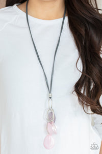 Fundamentally Flirtatious Paparazzi Pink Necklace