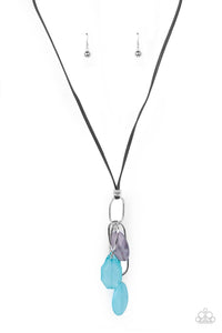 Fundamentally Flirtatious Paparazzi Blue Necklace