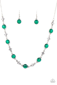 Inner Illumination Paparazzi Green Bling Necklace