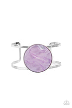 Load image into Gallery viewer, Colorful Cosmos Paparazzi Purple Bracelet