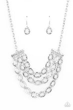 Load image into Gallery viewer, Repeat After Me Paparazzi Silver Necklace