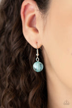 Load image into Gallery viewer, Staycation Stunner Paparazzi Blue Stone Necklace