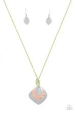 Load image into Gallery viewer, Face The ARTIFACTS Paparazzi Green Necklace