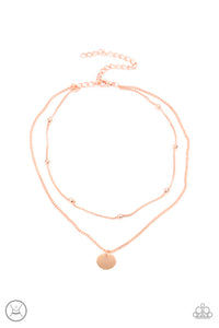 Modestly Minimalist Paparazzi Copper Necklace