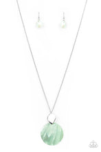 Load image into Gallery viewer, Tidal Tease Paparazzi Green Iridescence Necklace