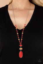 Load image into Gallery viewer, Naturally Essential Paparazzi Red Necklace