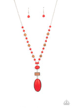 Load image into Gallery viewer, Naturally Essential Paparazzi Red Necklace