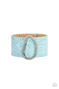 HISS-tory In The Making Paparazzi Blue Bracelet