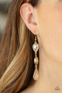 Test of TIMELESS Paparazzi Gold Earrings