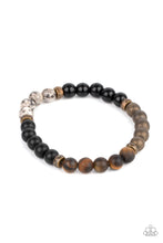 Load image into Gallery viewer, Petrified Powerhouse Paparazzi Multi Brass Bead Bracelet