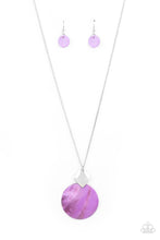 Load image into Gallery viewer, Tidal Tease Paparazzi Purple Necklace