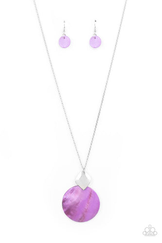 Tidal Tease Paparazzi Purple Necklace