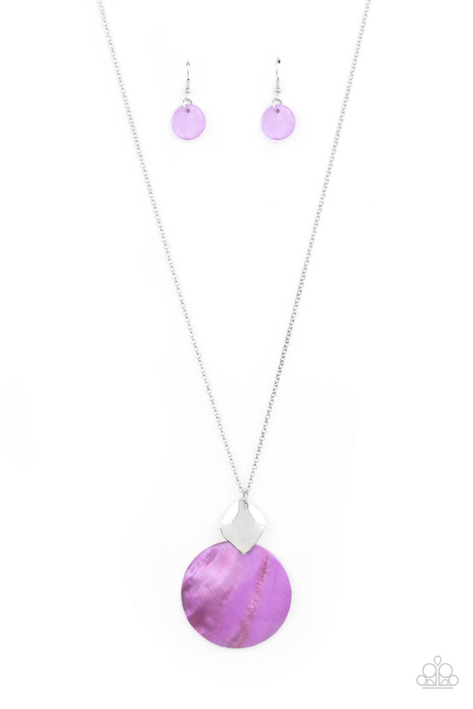 Tidal Tease Paparazzi Purple Necklace