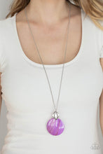 Load image into Gallery viewer, Tidal Tease Paparazzi Purple Necklace