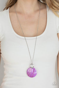 Tidal Tease Paparazzi Purple Necklace